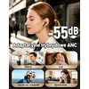 SoundPEATS belaidės į ausis įdedamos ausinės Bluetooth 5.4 su adaptyviu ANC Air5 Pro