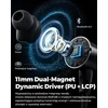 SoundPEATS belaidės į ausis įdedamos ausinės su kaklo lankeliu Bluetooth 5.0 LDAC Q40 HD