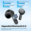 SOUNDPEATS belaidės pusiau į ausis įdedamos Bluetooth 6.0 ausinės su LDAC Air6 HS