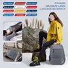 SPAHER turistinė kuprinė, 20 l, atspari vandeniui, 40 x 25 x 20 cm, juoda, 1B358-20 l-624-Juodas