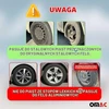 Sparco automobilio ratų gaubtai Varese 16 colių auksinės ir juodos spalvos SPC1680GDBK