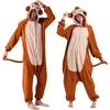 Spooktacular Creations suaugusiųjų unisex pliušinis gyvūno kostiumas-pižama EM-37KQ-PU9B