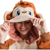 Spooktacular Creations suaugusiųjų unisex pliušinis gyvūno kostiumas-pižama EM-37KQ-PU9B