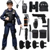 Spooktacular Creations vaikiškas SWAT policininko kostiumas, mėlynas, 8–10 metų, 20434-M