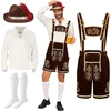 Spooktacular Creations vyriškas bavariškas Oktoberfest kostiumas, XL, 840332657271