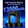Spopal nešiojamas dušo komplektas, 13000 mAh akumuliatorius, IPX8, skaitmeninis ekranas, SPBDEBCS5-US