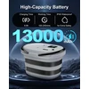 Spopal nešiojamas kempingo dušas su įmontuota pompa, LED ekranu, 20 l talpykla ir 13 000 mAh akumuliatoriumi