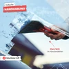 SPRINGER automobilio ledo grandiklis su žalvariniu ašmeniu ZX2000
