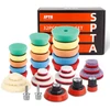 SPTA mini poliravimo kempinėlių rinkinys 32 dalių, 25, 50 ir 80 mm, M14, XBP123M14