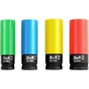 S&R smūginių veržliarakčių galvučių rinkinys 1/2 col., 15–21 mm, 465.411.004