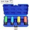 S&R smūginių veržliarakčių galvučių rinkinys 1/2 col., 15–21 mm, 465.411.004