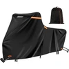 SRIMMIT motociklo uždangalas 420D, atsparus vandeniui ir UV, 2,44 x 1,1 x 1,4 m, HLCZ-2XL