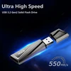 Kietasis diskas SSK išorinis SSD diskas 128 GB USB 3.2 Gen 2 iki 550 MB/s SD300