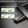 Kietasis diskas SSK išorinis SSD diskas 128 GB USB 3.2 Gen 2 iki 550 MB/s SD300