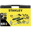 Stanley įrankių rinkinys 65 vnt su peiliu, matuokliu, plaktuku ir atsuktuvais, STMT0-94248