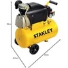 Stanley oro kompresorius 24 l 2 AG 8 bar metalinis FCCC404STN005
