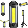 Steinborg daugiafunkcis LED žibintas 2000 lm, 6000 mAh, teleskopinis stovas SB-8200