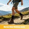 Stoeury merino vilnos turistinės kojinės, šiltos paminkštintos, 3 poros, 24171