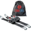 Sturdlink automatiškai susivyniojanti krovinių tvirtinimo juosta, 3 m, 50 mm pločio, 1500 kg, su plieniniais kabliais