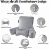 Suewidfay skaitymo pagalvė su atrama nugarai ir rankoms, 90 x 60 x 80 cm, rp002
