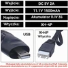 Sulčiaspaudė Tosiicop USB LiPo akumuliatorių įkrovimo laidas 11,1 V 1,5 A XH-4P, 2 vnt.