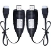 Sulčiaspaudė Tosiicop USB LiPo akumuliatorių įkrovimo laidas 11,1 V 1,5 A XH-4P, 2 vnt.