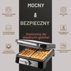 Sumuštinių keptuvas Bestron belgiška vaflinė 1600 W, 4 vafliams, ASW1600S