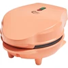 Sumuštinių keptuvas Bestron mini vaflinė 550 W su nepridegančia danga, retro stiliaus, AMW500PE