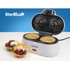 Sumuštinių keptuvas StarBlue dviguba belgiškų vaflių keptuvė dubenėlio formos 1200 W SB-SW2238D