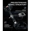 SUNPOW metalo detektorius su 30 cm IP68 vandeniui atsparia rite, HD-LCD ekranu ir 5 režimais OT-MD14