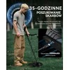 SUNPOW metalo detektorius su Dual-D 11 colių rite, IP68, 35 h akumuliatorius, OT-MD15