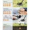 SUNPOW metalo detektorius su LCD ekranu, 4 veikimo režimai, atsparus vandeniui, OTMD13