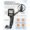 SUNPOW metalo detektorius su LCD ekranu, 4 veikimo režimai, atsparus vandeniui, OTMD13