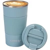 SUNTQ kelioninis termopuodelis 510 ml, sandarus, iš nerūdijančiojo plieno