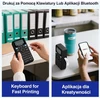 SUPVAN etikečių spausdintuvas Bluetooth, terminis, 203 dpi, E11-BLK-Set-2