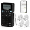 SUPVAN etikečių spausdintuvas Bluetooth, terminis, 203 dpi, E11-BLK-Set-2