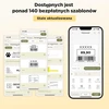 SUPVAN etikečių spausdintuvas Bluetooth, terminis, 20–50 mm, T50MProDE