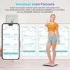 Svarstyklės Healthkeep išmani kūno analizės svarstyklė LED, 13 matavimo tipų, baltos spalvos, FG263LB