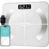 Svarstyklės Healthkeep išmani kūno analizės svarstyklė LED, 13 matavimo tipų, baltos spalvos, FG263LB