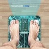 Svarstyklės Healthkeep išmanioji kūno analizės svarstyklė su raumenų mase, širdies ritmu, 15 kūno duomenų, žalias marmuras