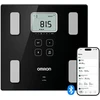 Svarstyklės Omron kūno sudėties analizatorius VIVA su Bluetooth, iki 150 kg, juodas