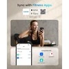 Svarstyklės RENPHO skaitmeninė kūno sudėties svarstyklė Bluetooth, 180 kg, grūdintas stiklas, ES-26BB-B