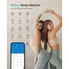 Svarstyklės RENPHO skaitmeninė kūno sudėties svarstyklė Bluetooth, 180 kg, grūdintas stiklas, ES-26BB-B