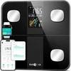 Virtuvinės svarstyklės RunStar 4E SmartView Body Scale, juodas (FG2019LB)
