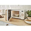 Swan mikrobangų krosnelė 20 l, 6 galios lygiai, 800 W, timeris, matinis baltas, SM22036WHTNEU
