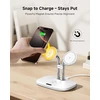 SwanScout belaidė magnetinė įkrovimo stotelė dviem iPhone ir AirPods, 10 W, 706M S10027
