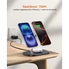 SwanScout belaidė magnetinė įkrovimo stotelė dviem iPhone ir AirPods, 10 W, 706M