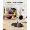 SwanScout belaidė magnetinė įkrovimo stotelė dviem iPhone ir AirPods, 10 W, 706M
