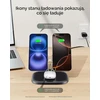 SwanScout belaidė magnetinė įkrovimo stotelė dviem iPhone ir AirPods, 10 W, 706M