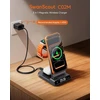 SwanScout magnetinė 3 viename belaidė įkrovimo stotelė 25 W, MagSafe, XF-C02